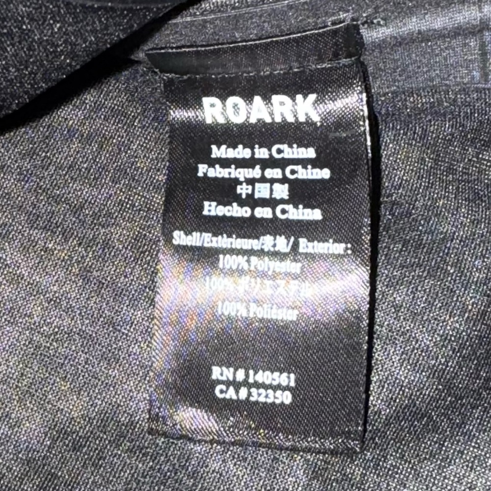 ROARK The Wolf 3-Layer Camo Print Hooded Jacket ~ NWOT - Picture 12 of 13